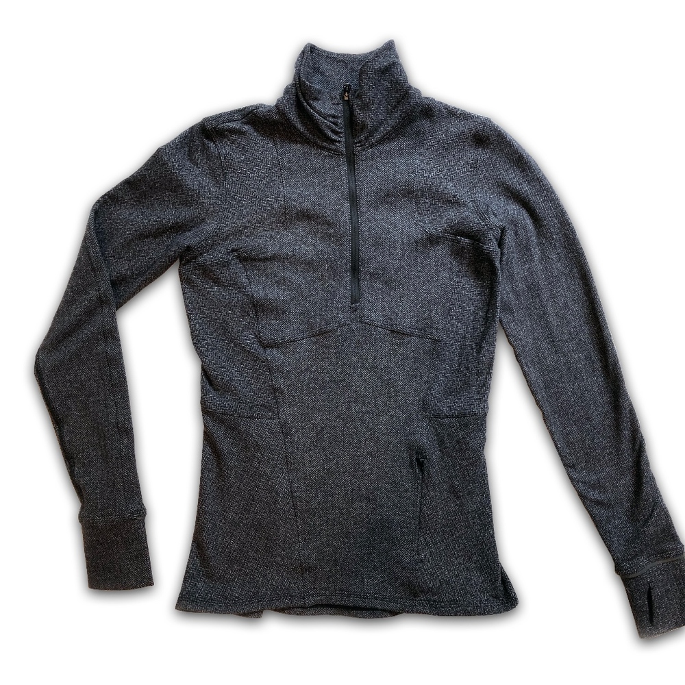 Lululemon 1/4 Zip LS Top EUC